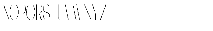Galdertin Charetam Sans Extra Light Extra Condensed Font UPPERCASE