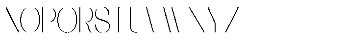 Galdertin Charetam Sans Extra Light Semi Condensed Font UPPERCASE