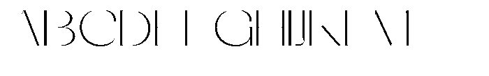 Galdertin Charetam Sans Extra Light Semi Expanded Font UPPERCASE
