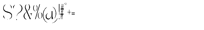 Galdertin Charetam Sans Light Condensed Font OTHER CHARS