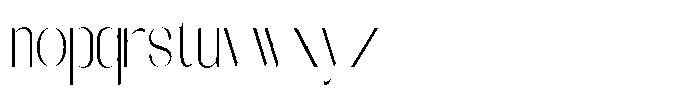 Galdertin Charetam Sans Light Condensed Font LOWERCASE