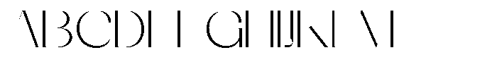 Galdertin Charetam Sans Light Expanded Font UPPERCASE