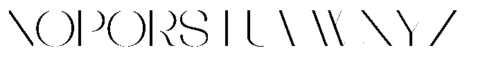 Galdertin Charetam Sans Light Expanded Font UPPERCASE