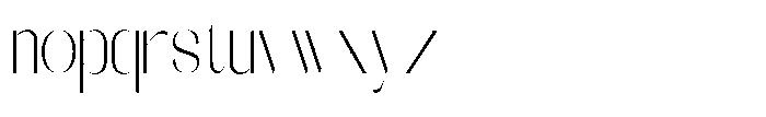 Galdertin Charetam Sans Light Semi Condensed Font LOWERCASE