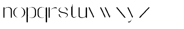 Galdertin Charetam Sans Light Semi Expanded Font LOWERCASE