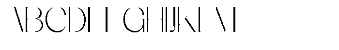 Galdertin Charetam Sans Light Font UPPERCASE