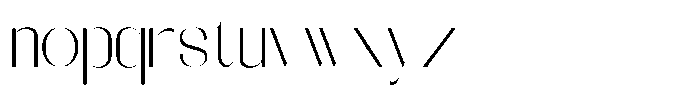 Galdertin Charetam Sans Light Font LOWERCASE