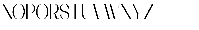 Galdertin Charetam Sans Medium Condensed Font UPPERCASE
