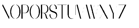 Galdertin Charetam Sans Medium Scale Font UPPERCASE