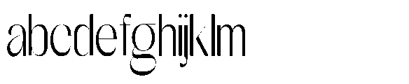 Galdertin Charetam Sans Medium Scale FONT