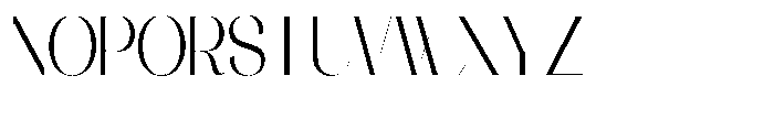 Galdertin Charetam Sans Medium Semi Condensed Font UPPERCASE