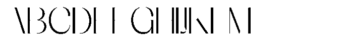 Galdertin Charetam Sans Regular Font UPPERCASE