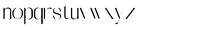 Galdertin Charetam Sans Regular Font LOWERCASE
