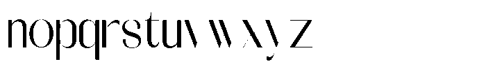 Galdertin Charetam Sans Semi Bold Condensed Font LOWERCASE