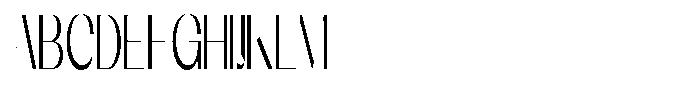 Galdertin Charetam Sans Semi Bold Extra Condensed Font UPPERCASE
