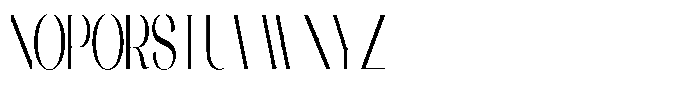 Galdertin Charetam Sans Semi Bold Extra Condensed Font UPPERCASE