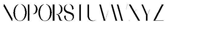 Galdertin Charetam Sans Semi Bold Semi Condensed Font UPPERCASE
