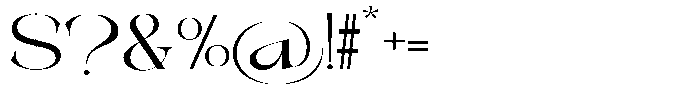 Galdertin Charetam Sans Semi Bold Semi Expanded Font OTHER CHARS