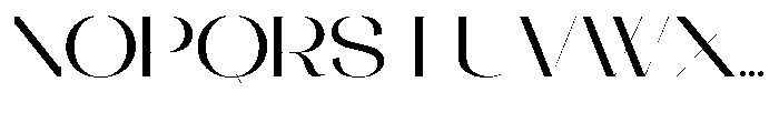 Galdertin Charetam Sans Semi Bold Semi Expanded Font UPPERCASE