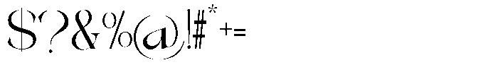 Galdertin Charetam Sans Semi Bold Font OTHER CHARS