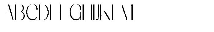 Galdertin Charetam Sans Semi Condensed Font UPPERCASE
