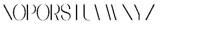 Galdertin Charetam Sans Semi Condensed Font UPPERCASE