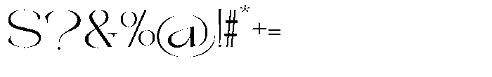 Galdertin Charetam Sans Semi Expanded Font OTHER CHARS