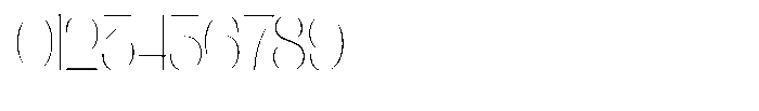 Galdertin Charetam Sans Thin Condensed Font OTHER CHARS