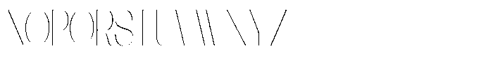 Galdertin Charetam Sans Thin Condensed Font UPPERCASE