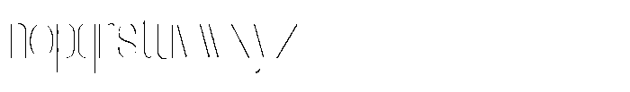 Galdertin Charetam Sans Thin Condensed Font LOWERCASE