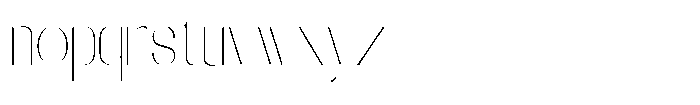 Galdertin Charetam Sans Thin Semi Condensed Font LOWERCASE