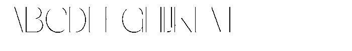 Galdertin Charetam Sans Thin Font UPPERCASE