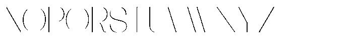 Galdertin Charetam Sans Thin Font UPPERCASE