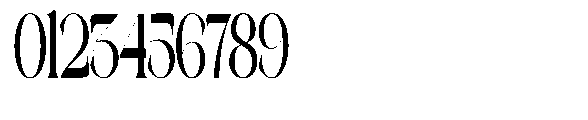 Galdertin Charetam Serif Black Condensed Font OTHER CHARS