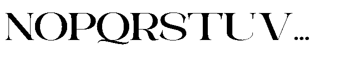Galdertin Charetam Serif Black Expanded Font UPPERCASE