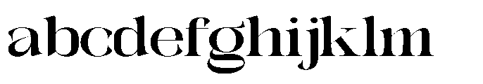 Galdertin Charetam Serif Black Expanded FONT