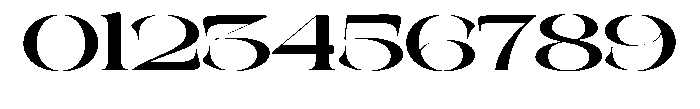 Galdertin Charetam Serif Black Extra Expanded Font OTHER CHARS
