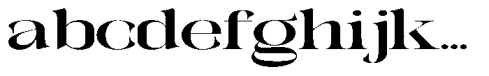 Galdertin Charetam Serif Black Extra Expanded FONT