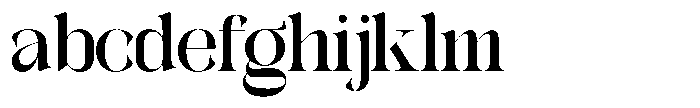 Galdertin Charetam Serif Black FONT