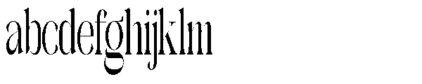 Galdertin Charetam Serif Bold Condensed FONT