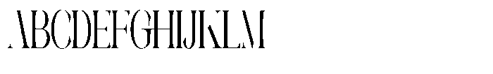 Galdertin Charetam Serif Bold Extra Condensed Font UPPERCASE