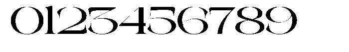 Galdertin Charetam Serif Bold Scale Font OTHER CHARS