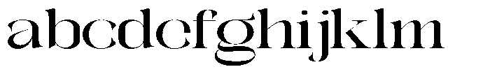 Galdertin Charetam Serif Bold Scale FONT