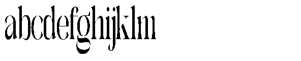Galdertin Charetam Serif Extra Bold Condensed FONT