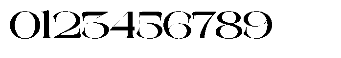Galdertin Charetam Serif Extra Bold Expanded Font OTHER CHARS