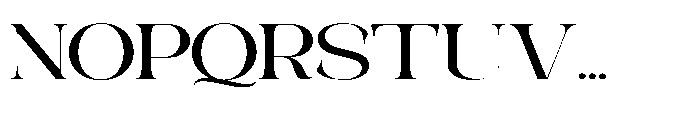 Galdertin Charetam Serif Extra Bold Expanded Font UPPERCASE