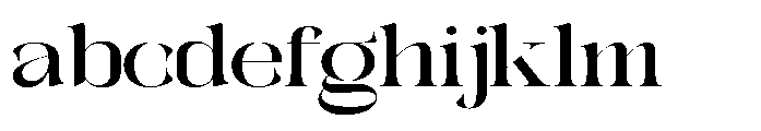 Galdertin Charetam Serif Extra Bold Expanded FONT