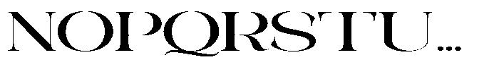 Galdertin Charetam Serif Extra Bold Extra Expanded Font UPPERCASE