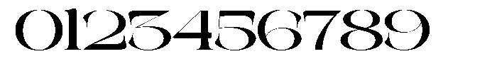 Galdertin Charetam Serif Extra Bold Scale Font OTHER CHARS