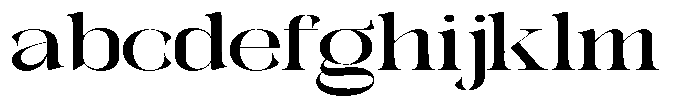Galdertin Charetam Serif Extra Bold Scale FONT